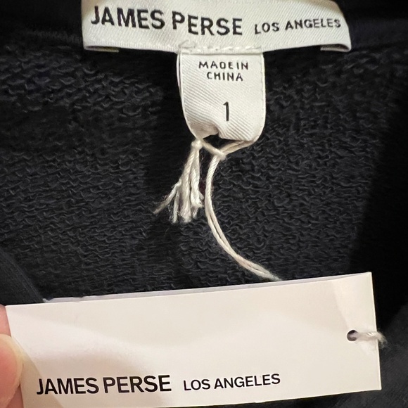 James Perse Hooded Tunic, Size 1, Titan/Blue - NWT - Picture 7 of 15